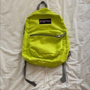 JanSport Neon Green Backpack